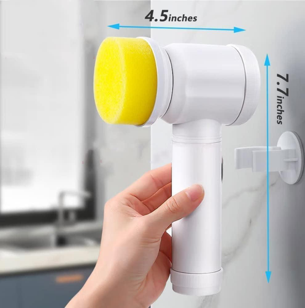 تنظيف 5 في 1 بضغطة زر — مثالي للمطبخ، الأحذية، والعناية المنزلية