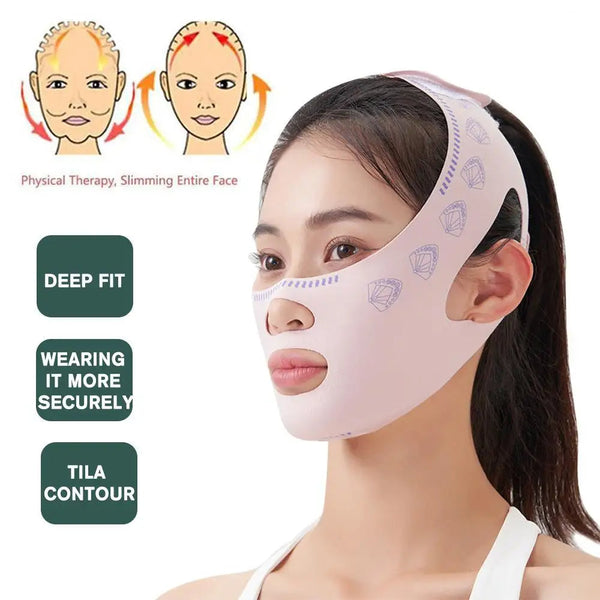قناع تنحيف الذقن والخدين - Chin Cheek Slimming Mask