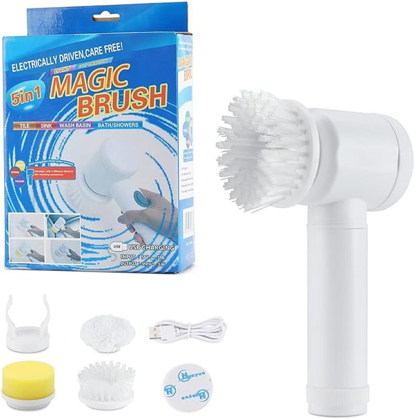 فرشاة سحرية 5 في 1 للتنظيف والعناية الشاملة – 5 in 1 Magic Cleaning & Care Brush