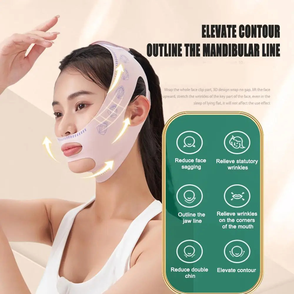 قناع تنحيف الذقن والخدين - Chin Cheek Slimming Mask