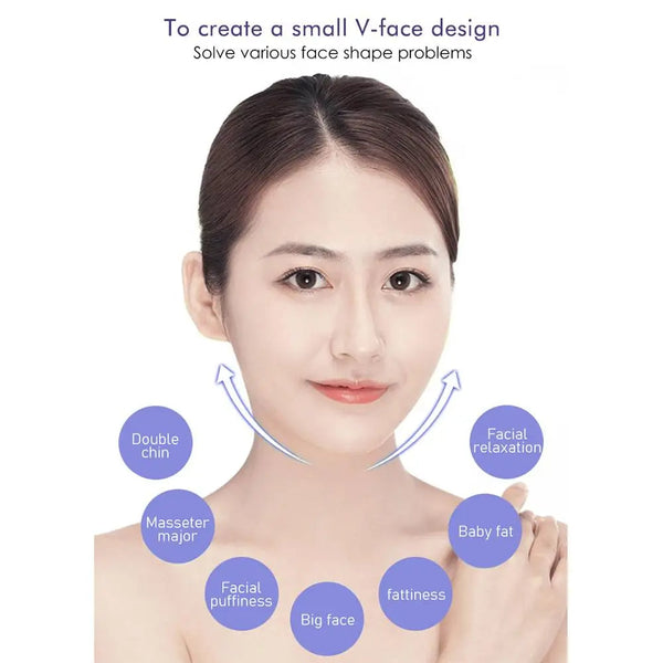 قناع تنحيف الذقن والخدين - Chin Cheek Slimming Mask